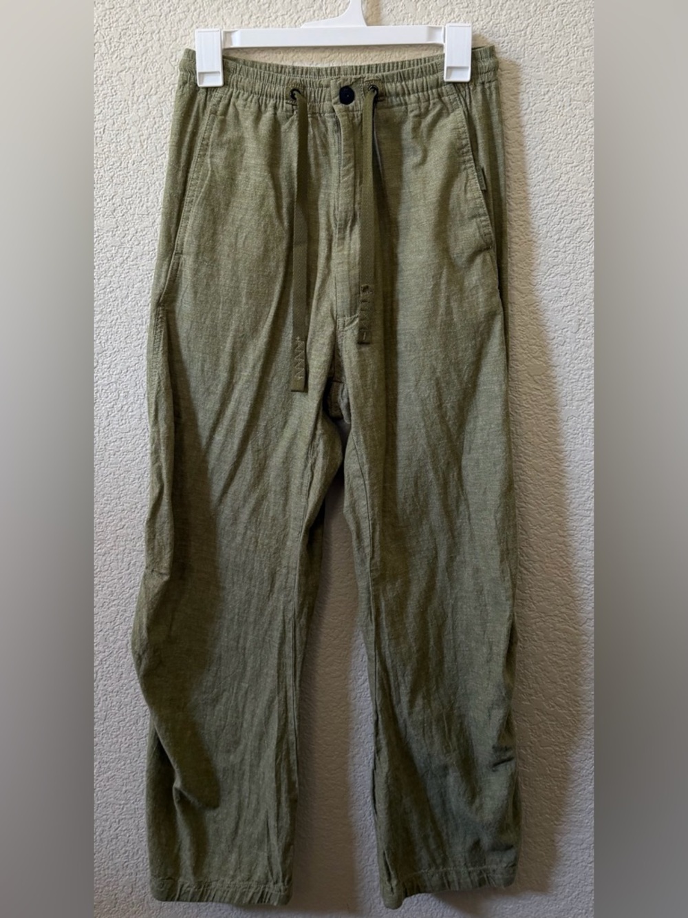 G-STAR RAW (26) Cosy Natural Pant Linen Cotton Pant Avocado Green Sustainable